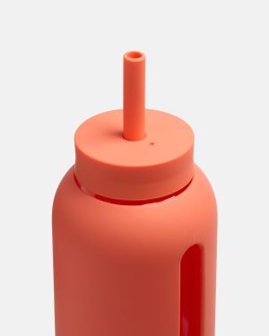 Big Bottle Lounge Straw Cap | 36oz - Coral